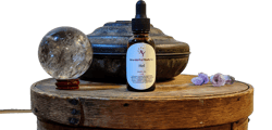 Goddess Hel Hair Oil, Deity Inspired Ritual Hair and Beard Care, Coconut, Jojoba, Vitamin E Oil, Unisex Conditioning Anti Frizz Balm, Pagan