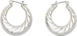 Twisted Hoop Earrings