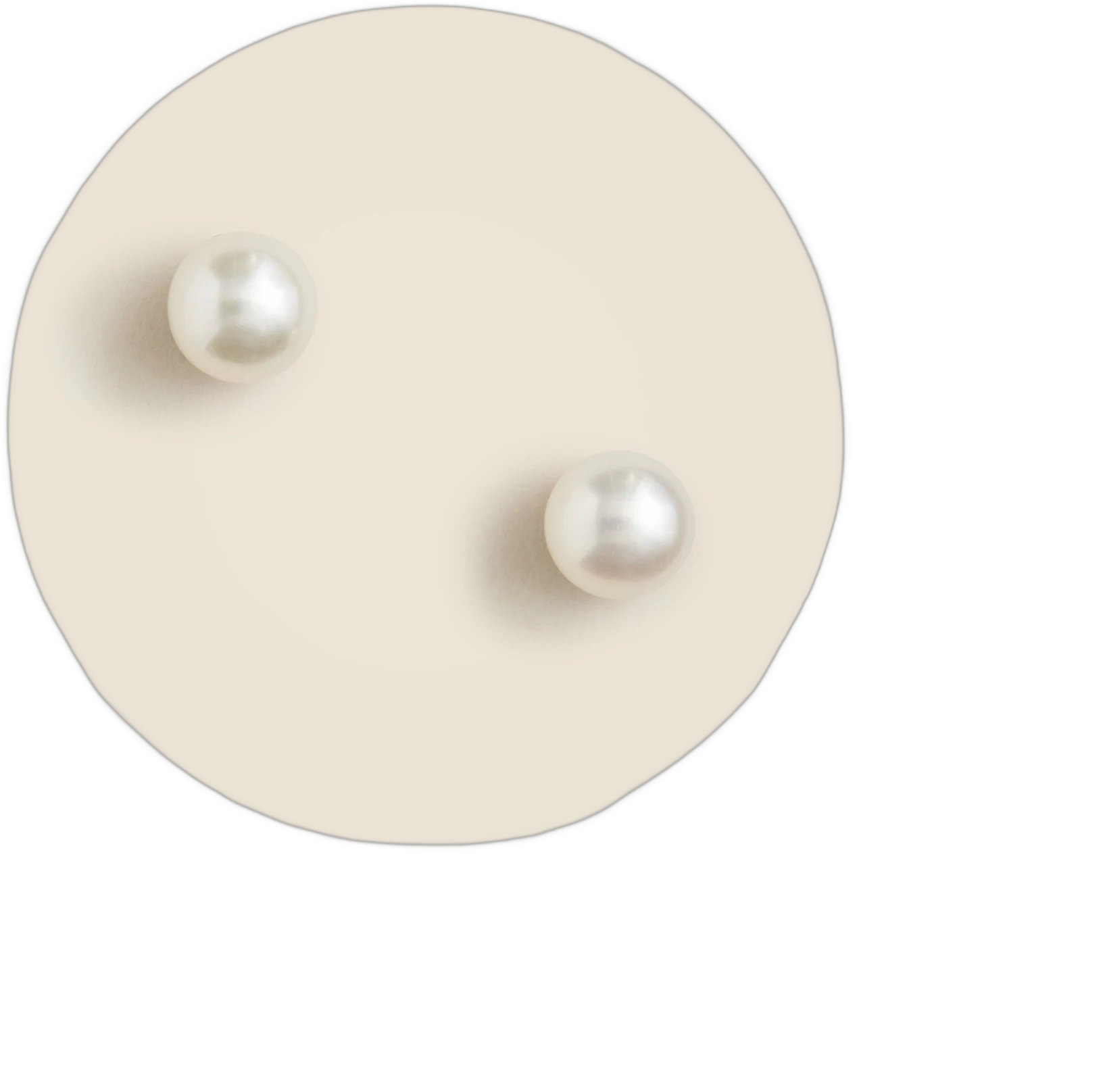 Freshwater Pearl Stud Earrings For Women