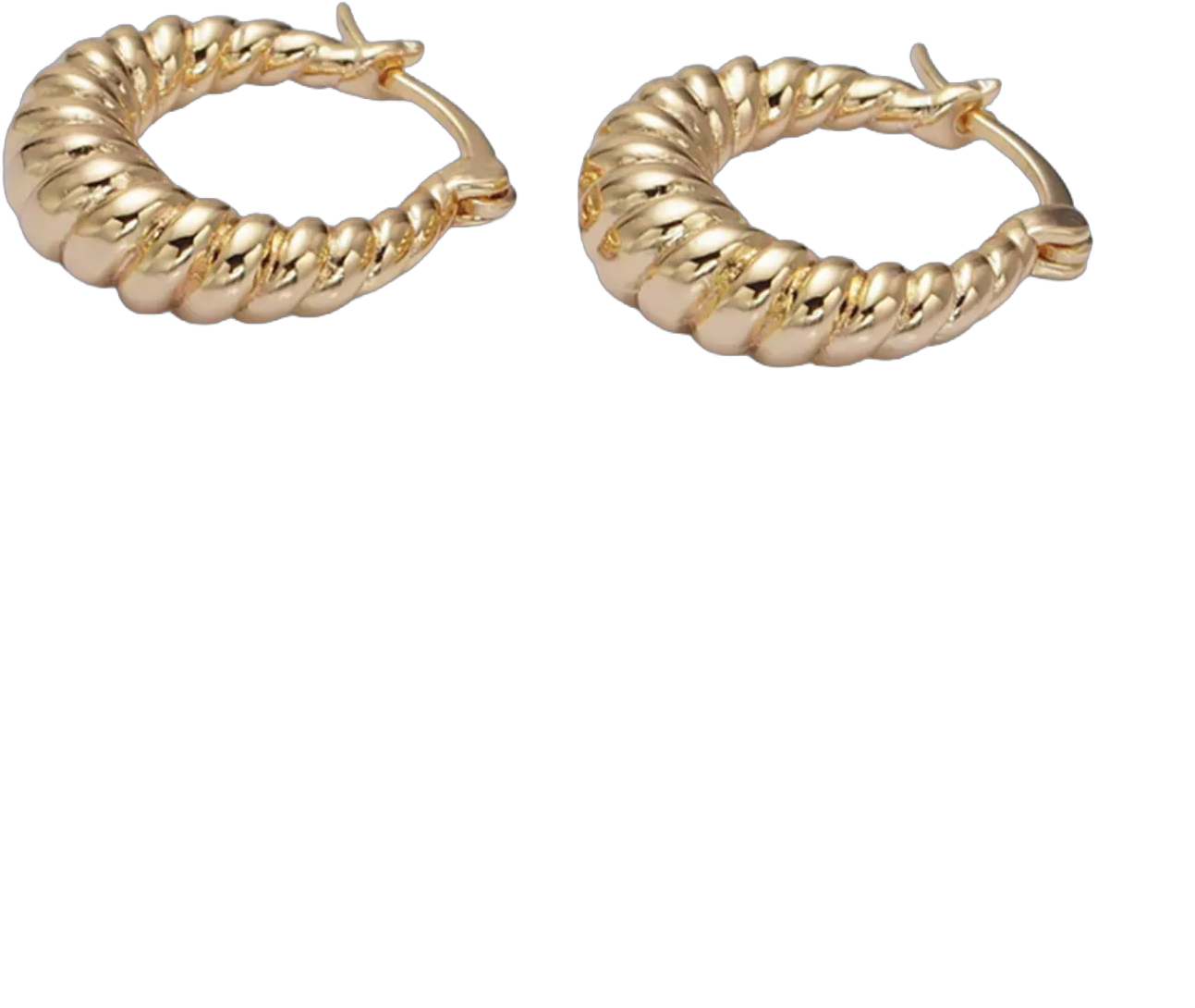 Abcrete & Co. The Twisted Croissant Earrings