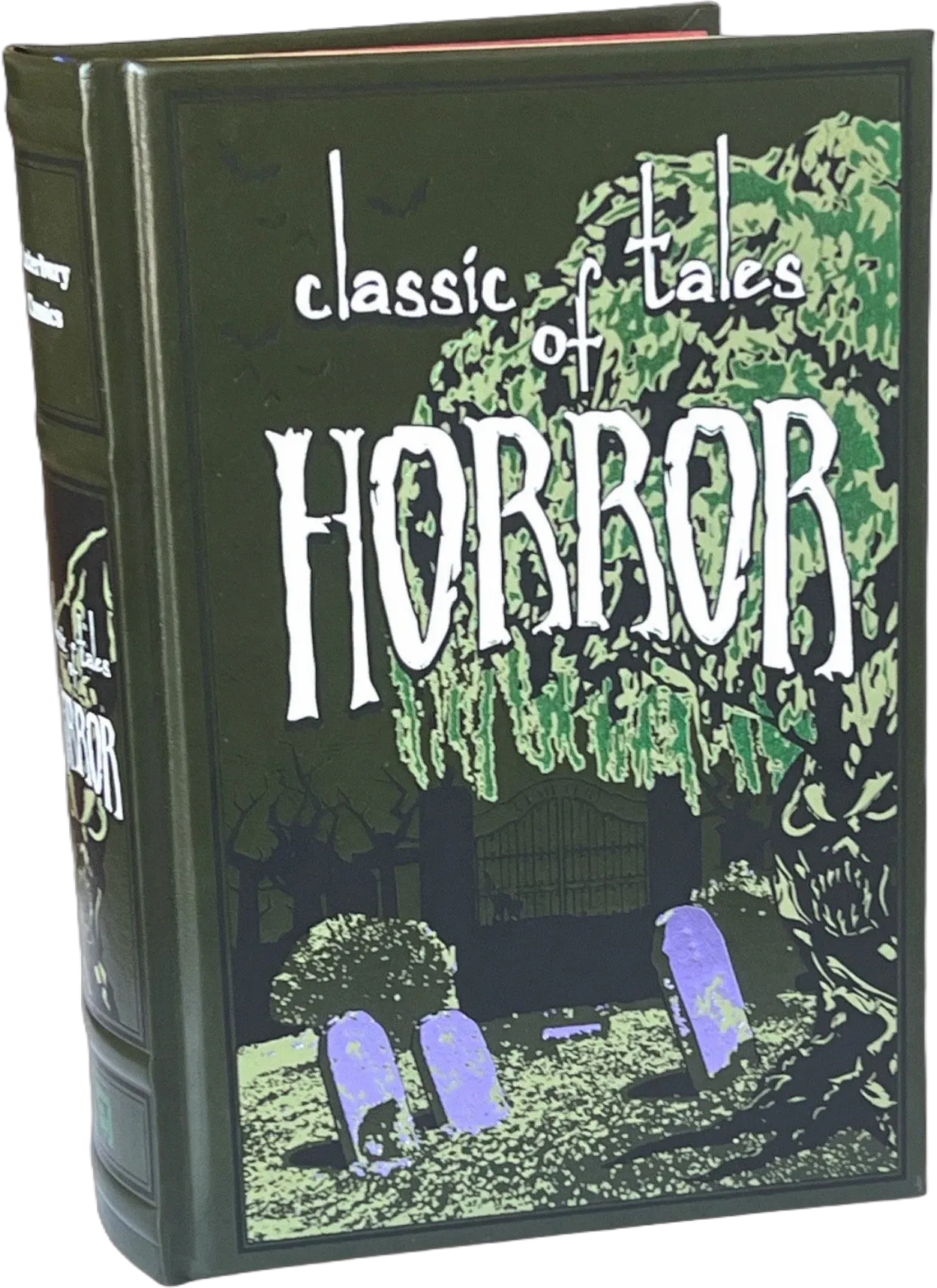 CLASSIC TALES Of HORROR: Poe, Stoker, Doyle, Lovecraft, James, etc- Collectible Deluxe Special Gift Edition - Leather Bound Hardcover Book